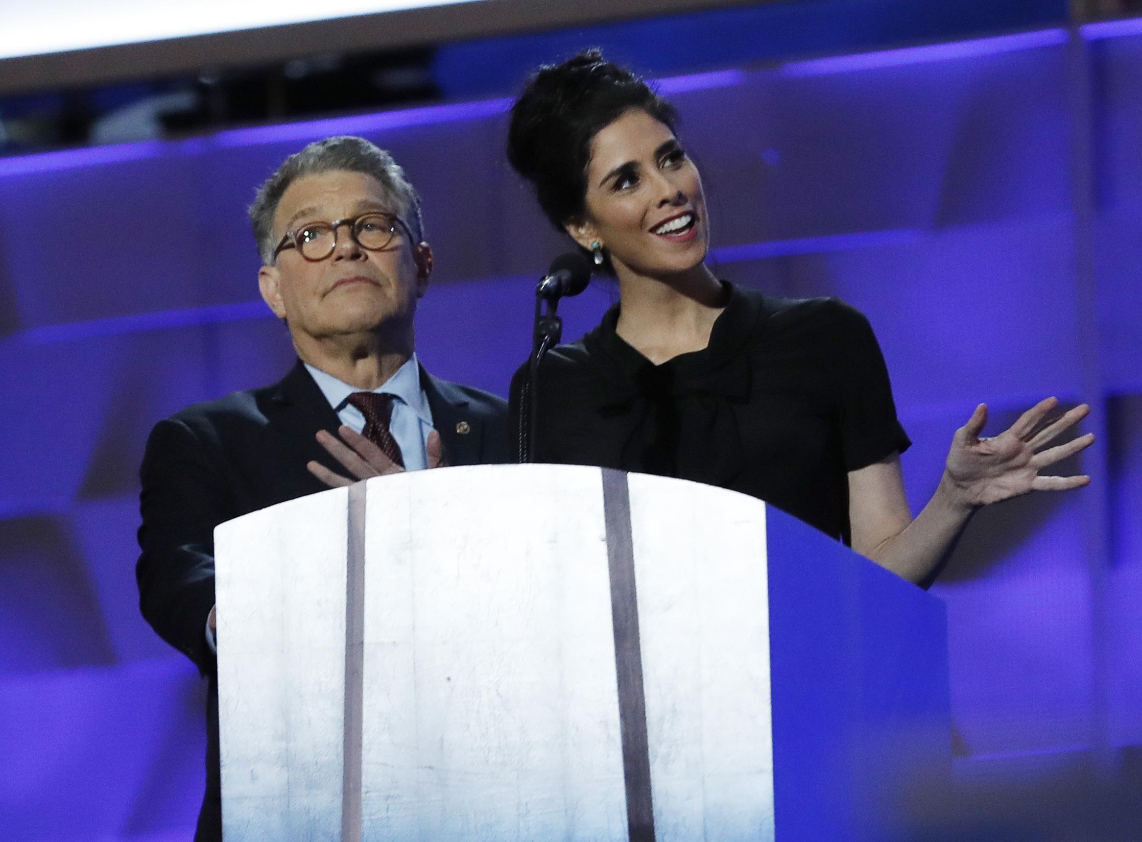 Watch comedian Sarah Silverman's full speech at the 2016 DNC