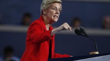 Video thumbnail: PBS NewsHour Watch Sen. Elizabeth Warren’s full speech at the 2016 DNC