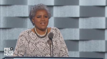 Video thumbnail: PBS NewsHour DNC vice chair Donna Brazile's full speech at the 2016 DNC