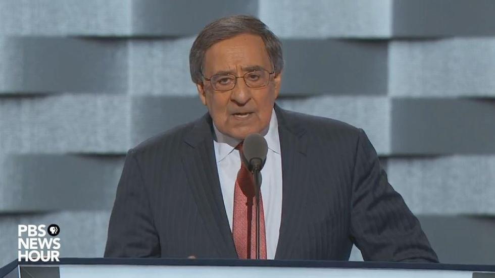 Ex-CIA chief Leon Panetta speaks at 2016 DNC image