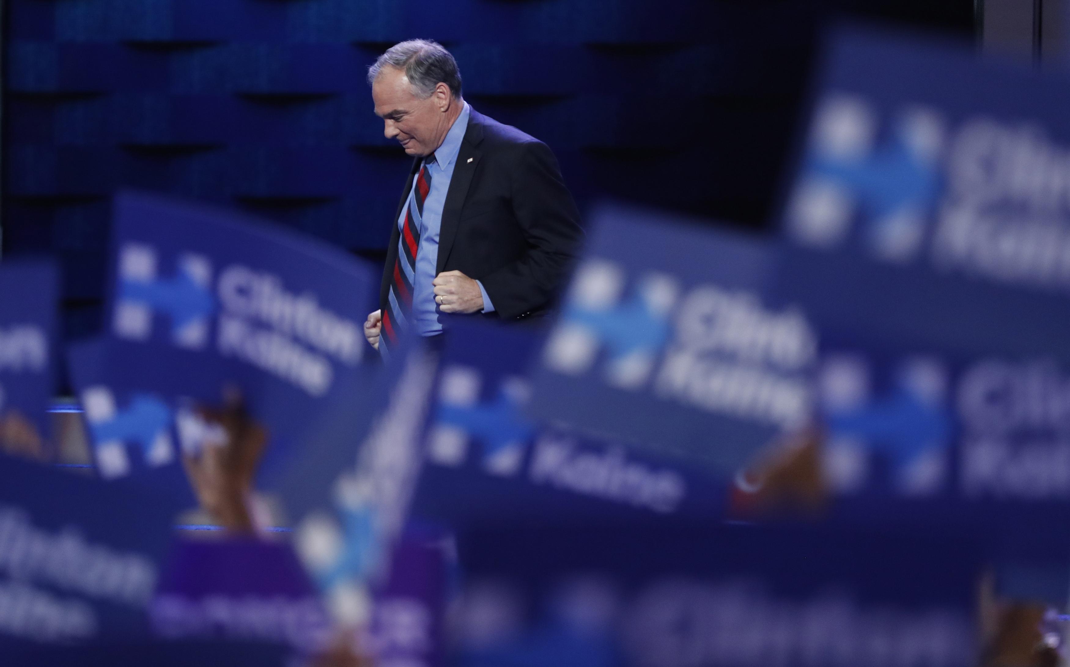 Watch VP nominee Tim Kaine's full speech at the 2016 DNC