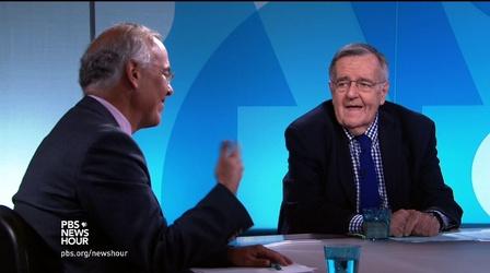 Video thumbnail: PBS NewsHour Shields and Brooks on which convention was more successful