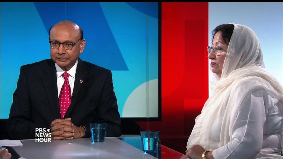 What Khizr and Ghazala Khan have to say to Donald Trump image