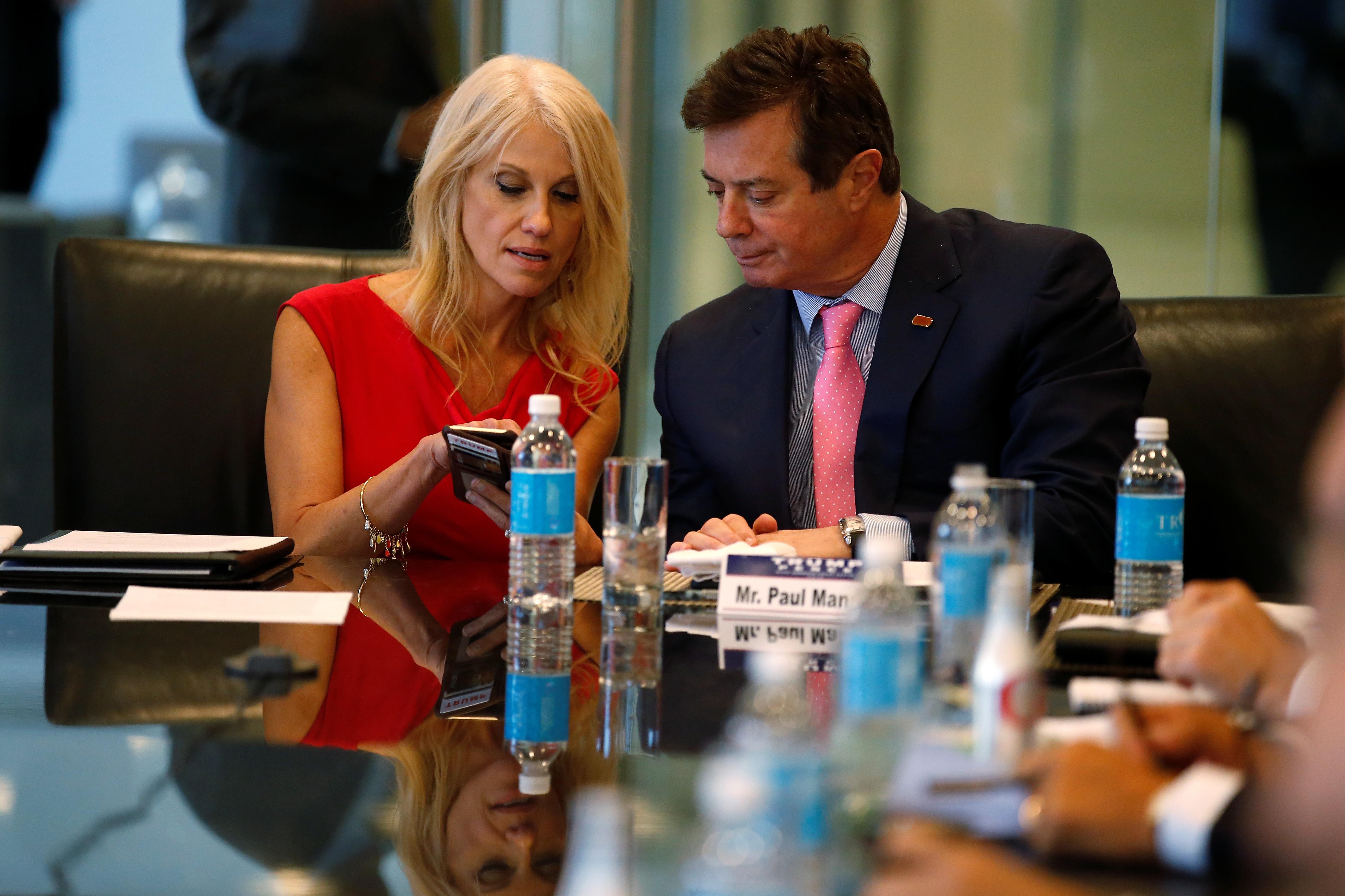 Trump’s new campaign manager challenges Clinton on policy