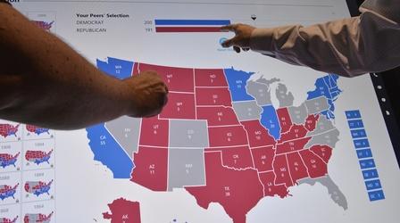Video thumbnail: PBS NewsHour In an unconventional race, even the electoral map surprises