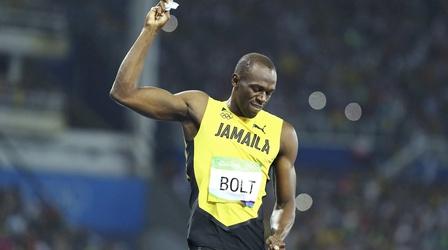 Video thumbnail: PBS NewsHour Lochte scandal casts shadow over Rio, but Bolt still shines