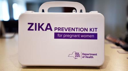 Video thumbnail: PBS NewsHour News Wrap: CDC warns pregnant women to avoid Miami Beach