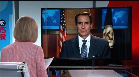 Video thumbnail: PBS NewsHour State Department admits Iran payment was used as ‘leverage’