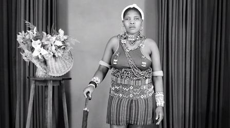 Video thumbnail: PBS NewsHour Black-and-white portraits from apartheid-era South Africa