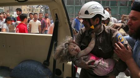 Video thumbnail: PBS NewsHour The Syrian volunteers who risk their lives to save others