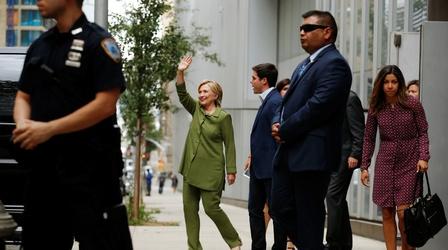 Video thumbnail: PBS NewsHour Clinton is vastly outspending Trump on ads