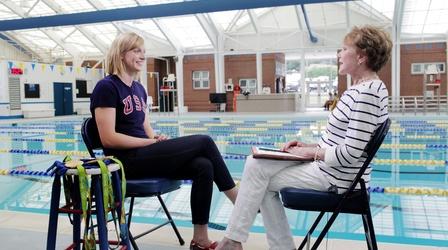 Video thumbnail: PBS NewsHour At the pool with freestyle phenom Katie Ledecky