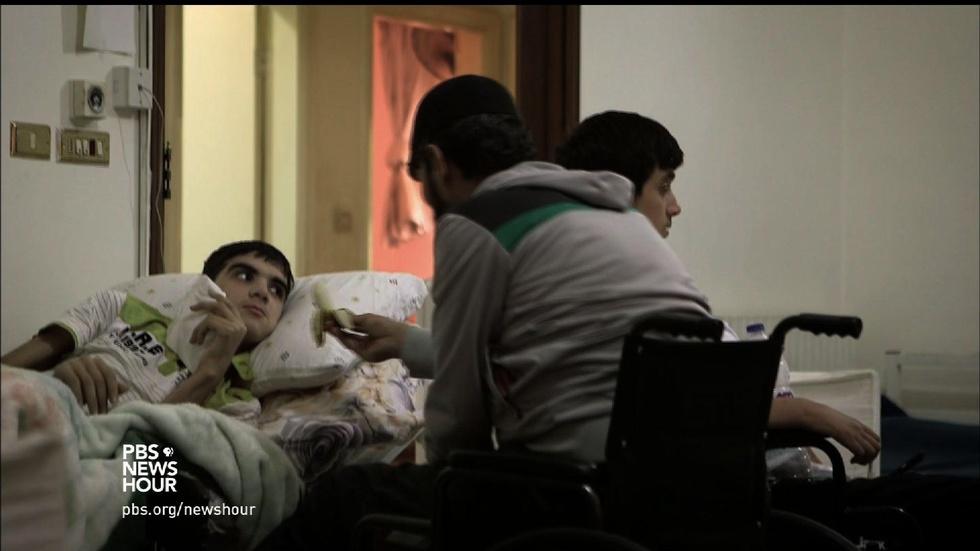 Victims of Syrian war find help in a home away from home image