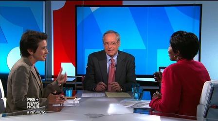 Video thumbnail: PBS NewsHour Clinton & Trump are talking about minorities -- but to whom?