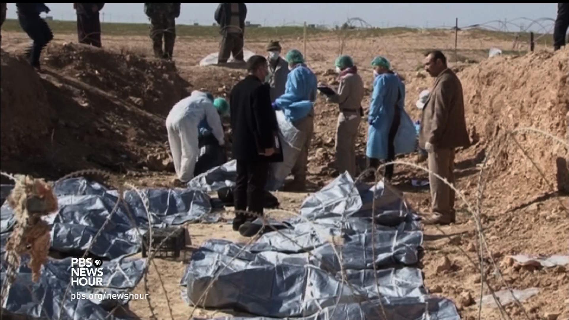 Mass graves of ISIS victims discovered across Iraq and Syria