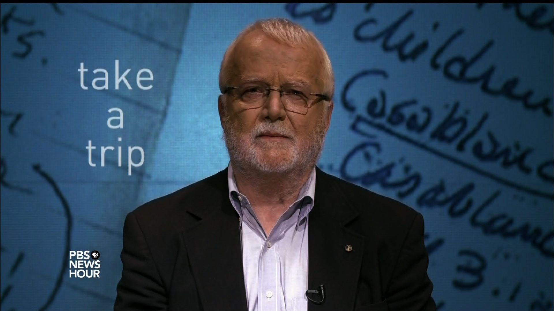 For travel memories, Russell Banks prefers words to images