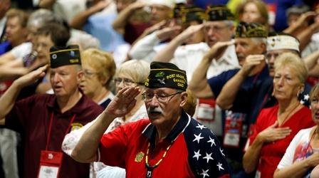 Video thumbnail: PBS NewsHour What veterans think of their options for president
