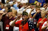 What veterans think of their options for president
