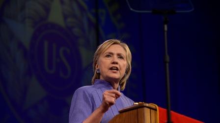 Video thumbnail: PBS NewsHour What would trade policy look like in a Clinton White House?
