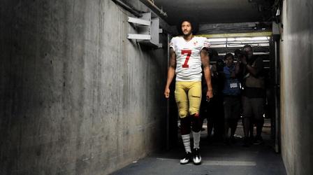 Video thumbnail: PBS NewsHour Fame offers athletes like Kaepernick a platform for dissent