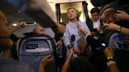 Video thumbnail: PBS NewsHour Candidates stress jobs and economy on Labor Day