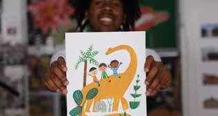 The art of making pictures speak to children
