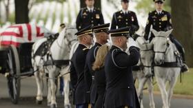 Video thumbnail: PBS NewsHour Two horses who led funerals at Arlington given new homes
