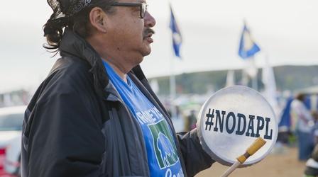Video thumbnail: PBS NewsHour North Dakota pipeline protesters vow to fight on