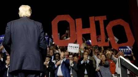 Video thumbnail: PBS NewsHour Trouble for Trump in a reliably Republican Ohio county?