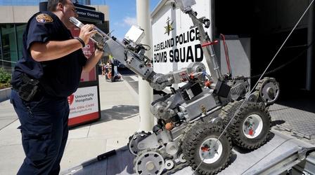Video thumbnail: PBS NewsHour How robots are joining the police force