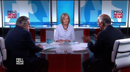 Video thumbnail: PBS NewsHour Shields and Brooks on transparency in police shootings