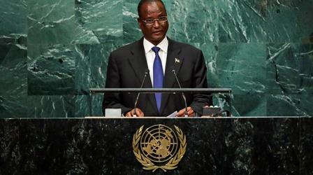 Video thumbnail: PBS NewsHour South Sudan VP addresses violent clashes, corruption claims