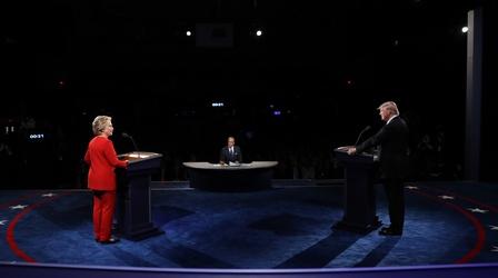 Video thumbnail: PBS NewsHour Watch the full first presidential debate