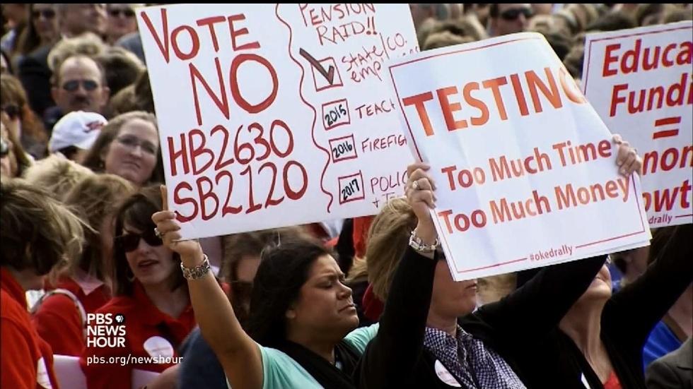 Educators upset over Oklahoma’s schools run for office image