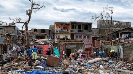 Video thumbnail: PBS NewsHour Haiti reeling after Hurricane Matthew destruction