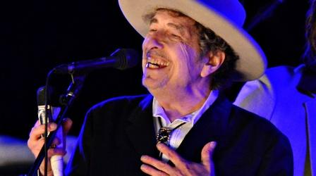 Video thumbnail: PBS NewsHour Nobel honors Bob Dylan, bard for a changing world