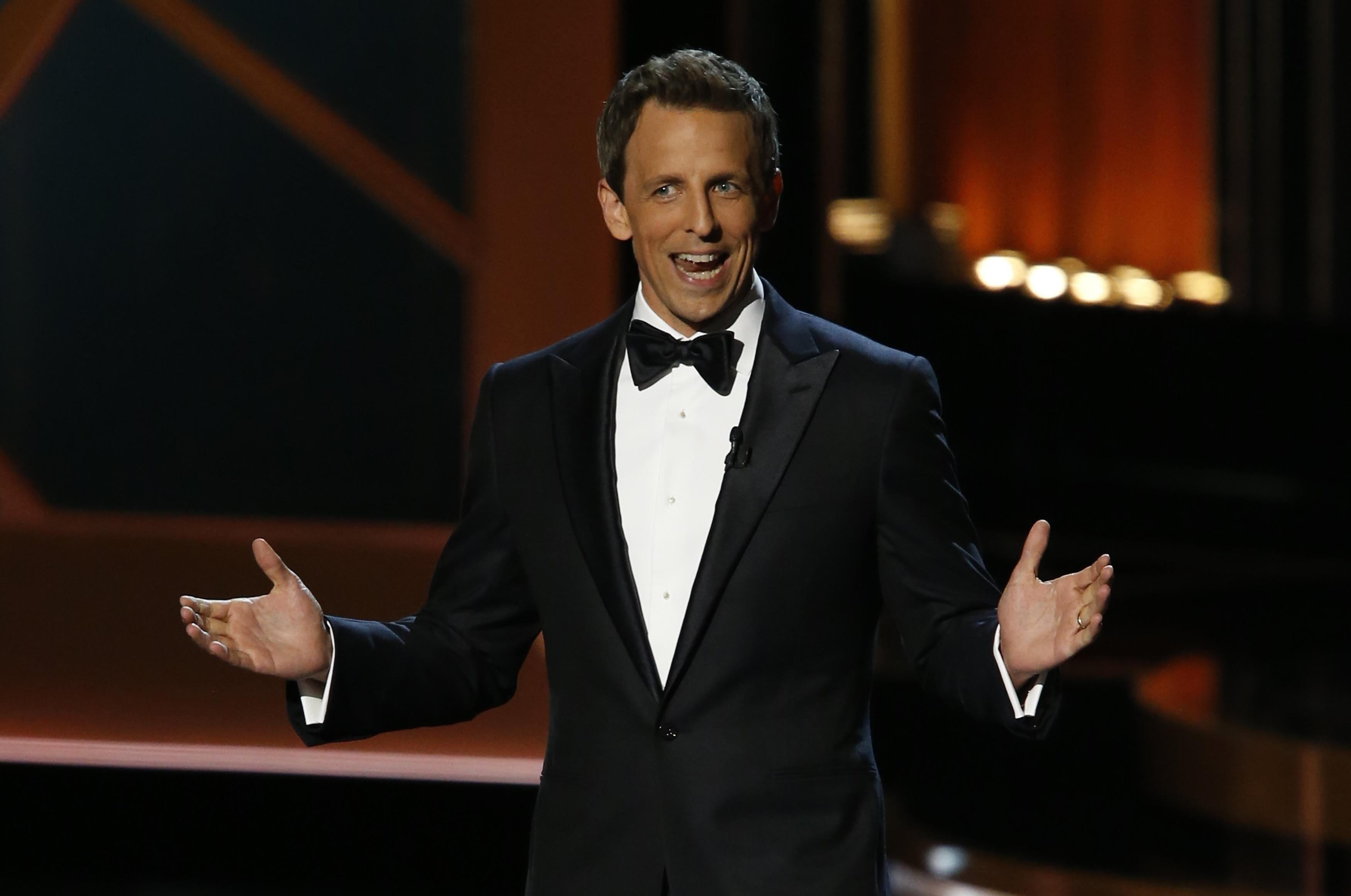 The candidates’ flaws are a laughing matter for Seth Meyers