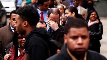 Video thumbnail: PBS NewsHour As the economy improves, these voters don’t trust the data