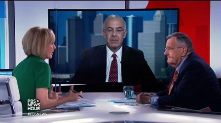 Video thumbnail: PBS NewsHour Shields and Brooks on the danger of our ideological divide