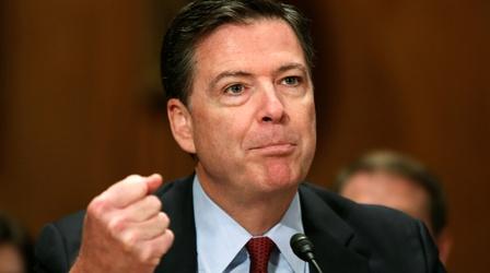Video thumbnail: PBS NewsHour Debating Comey's unprecedented reveal about Clinton probe