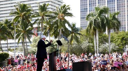 Video thumbnail: PBS NewsHour Obama and other surrogates fan out to election battlegrounds
