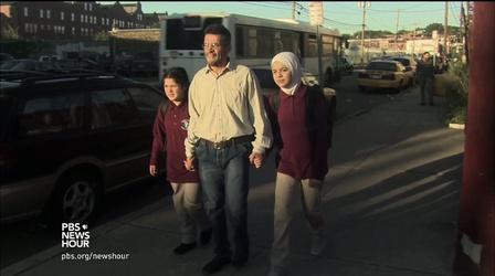 Video thumbnail: PBS NewsHour For this Syrian family, starting anew is a solitary struggle