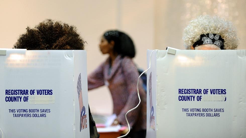 Are voters having problems at the polls? image