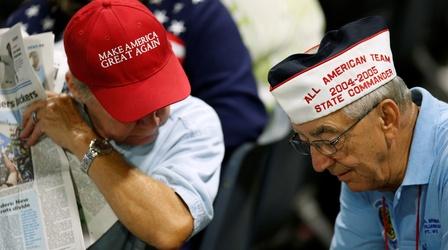 Video thumbnail: PBS NewsHour What veterans are expecting from President Trump