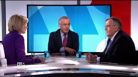 Video thumbnail: PBS NewsHour Shields and Brooks on moving past a ‘political earthquake’