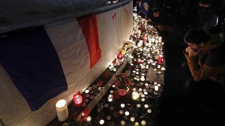 Video thumbnail: PBS NewsHour Paris attack witness reflects on a year in recovery
