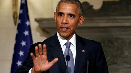 Video thumbnail: PBS NewsHour News Wrap: Obama warns of ‘crude sort of nationalism’ rising