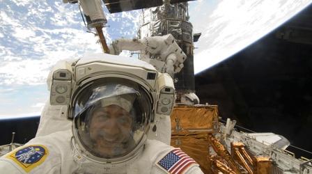 Video thumbnail: PBS NewsHour How setbacks and failures shaped an improbable astronaut