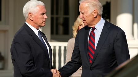 Video thumbnail: PBS NewsHour News Wrap: Trump team says transition is going smoothly