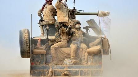 Video thumbnail: PBS NewsHour Outgunned ISIS uses bombs to fight Iraqi forces